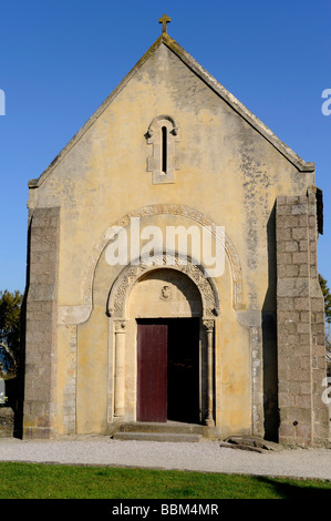 Chapelle de Saint Vaast La Hougue Manche Cotentin France Banque D'Images