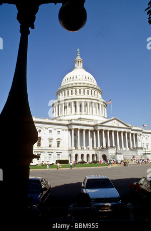 US Capitol building Washington DC USA Nord Gouvernement Sénat Chambre des congrès de leadership politique vote la loi électorale l'élection Banque D'Images