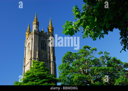 L'Église dans la lande en Widdecombe Dartmoor National Park Angleterre Devon UK Banque D'Images