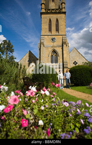 L'église St.Davids, Moreton-in-Marsh, Gloucestershire, Royaume-Uni Banque D'Images