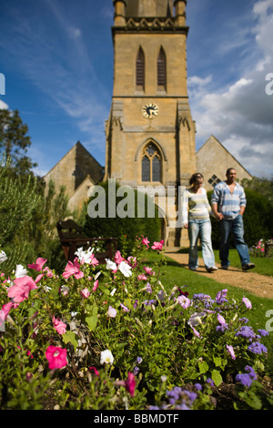 L'église St.Davids, Moreton-in-Marsh, Gloucestershire, Royaume-Uni Banque D'Images