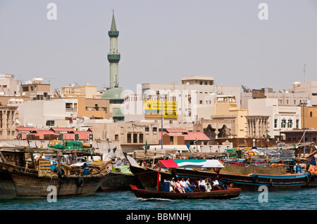 La crique de Dubaï Banque D'Images