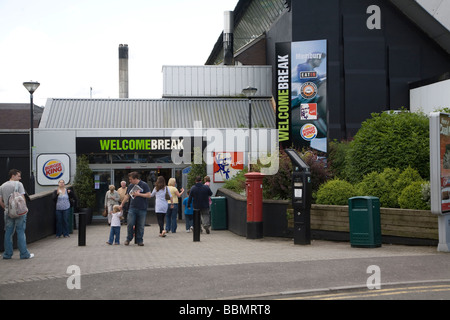 WelcomeBreak Membury M4 services d'autoroute Banque D'Images