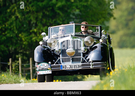 Horch 853 Cabriolet, UNE Auto Union, construite en 1935, classic car, véhicule préféré de Goering au Troisième Reich, rareté, vintage Banque D'Images