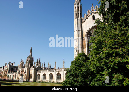 Avis de King's College à la porterie du King's College de Cambridge, au Royaume-Uni, parade Banque D'Images