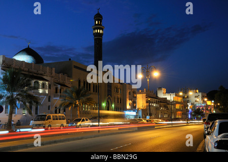 Corniche de Mutrah, Muscat, Sultanat d'Oman, l'Arabie, Moyen-Orient Banque D'Images