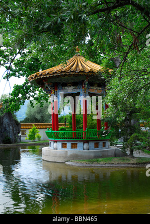 Jardin Chinois Zuerich, pavillon, Zurich, Switzerland, Europe Banque D'Images