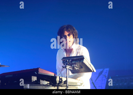 Jean Michel Jarre, Koblenz, Rhénanie-Palatinat, Allemagne, Europe Banque D'Images