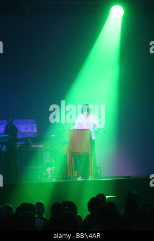 Jean Michel Jarre, Koblenz, Rhénanie-Palatinat, Allemagne, Europe Banque D'Images