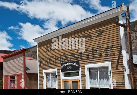 Colorado Saint Elmo ghost town Banque D'Images