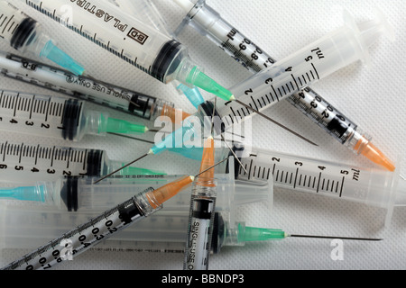 Seringues Banque D'Images