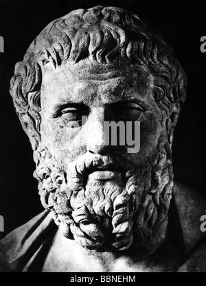 Sophocles, 496 - 406 av. J.-C., poète grec, acteur, homme d'État, portrait, buste, Berlin, Banque D'Images