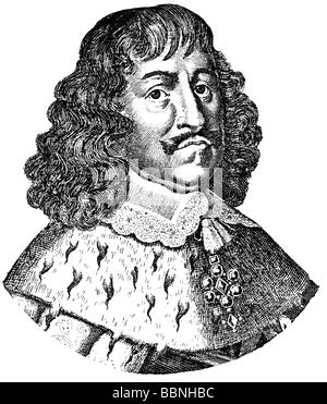 Frederick III, 18.3.1609 - 9.2.1670, roi du Danemark et de Norvège 1648 - 1670, portrait, gravure après une image de 1701, Banque D'Images