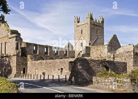 Géographie / voyage, Irlande, Theux, églises, monastères / Abbaye de Jerpoint, ruine du monastère, fondé : 1158, Additional-Rights Clearance-Info-Not-Available- Banque D'Images