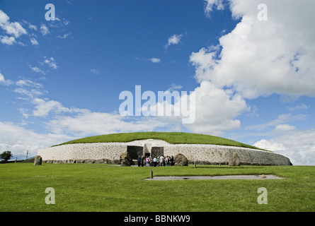 Géographie / voyage, Irlande, Newgrange, mégalithe complexe, tombeau hill, entrée privée, vers 5000 ans,-Additional-Rights Clearance-Info-Not-Available Banque D'Images