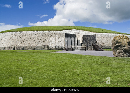 Géographie / voyage, Irlande, Newgrange, mégalithe complexe, tombeau hill, entrée privée, vers 5000 ans,-Additional-Rights Clearance-Info-Not-Available Banque D'Images