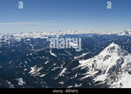 Géographie / voyage, Autriche, Styrie, de paysages, de montagnes de Dachstein, Dachsteingletscher (2700 m), sommaire, Additional-Rights Clearance-Info-Not-Available- Banque D'Images