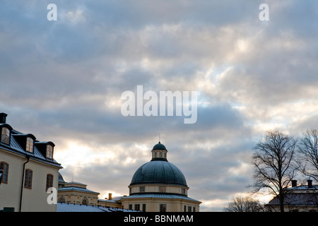 Chapelle du Palais (Drottningsholms slott) Palais de Drottningholm, Suède Banque D'Images