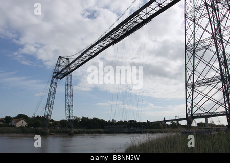 Pont Transbordeur sur La Charente Rochefort France Mai 2009 Banque D'Images