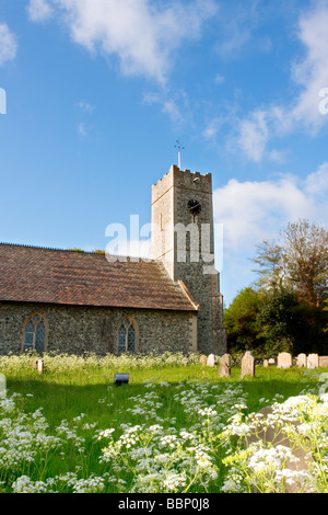 St James Church par un beau jour de printemps dans la région de Dunwich Banque D'Images