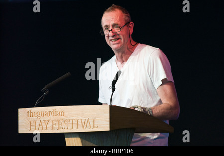 Arthur Smith auteur comédien et écrivain photographié à Hay Festival 2009 Banque D'Images