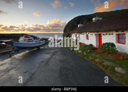 Niarbyl Bay à l'île de Man Banque D'Images