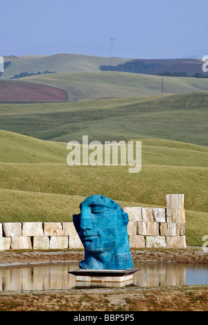 Théâtre DE SILENCE (Teatro del Silenzio) À LAJATICO, LE VILLAGE OÙ Andrea Bocelli EST NÉ, Toscane, Italie Banque D'Images