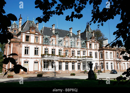 CHATEAU DE POURTALES, STRASBOURG, Bas-rhin (67), Alsace, France Banque D'Images