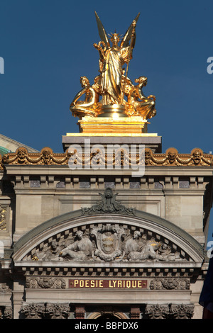 L'Opéra de Paris, Opéra Garnier, PLACE DE L'Opéra, Paris, 9ème ARRONDISSEMENT DE PARIS, FRANCE, EUROPE Banque D'Images