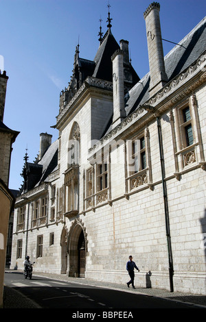 Le PALAIS DE JACQUES COEUR, Bourges, Cher (18), FRANCE Banque D'Images