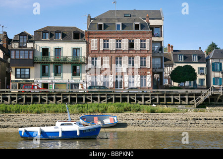 SAINT-VALERY-sur-Somme, Somme (80), Picardie, France Banque D'Images