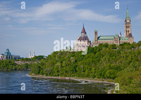 La colline du Parlement, Ottawa, Ontario, Canada Banque D'Images