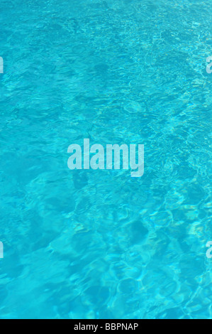 L'eau des piscines Banque D'Images