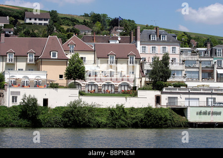 L'HÔTEL LA CÔTE SAINT JACQUES, RELAIS ET CHATEAUX HOTEL, Joigny, YONNE (89), bourgogne, france Banque D'Images