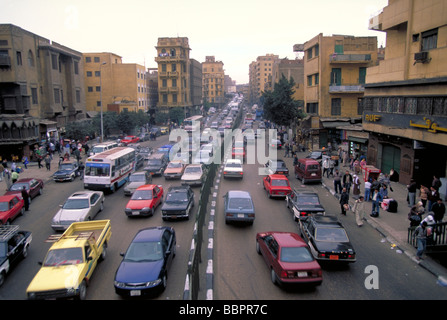 1161 Elk157 trafic Egypte Le Caire Banque D'Images
