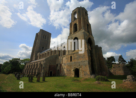 Wymondham Abbey à Norfolk. Banque D'Images