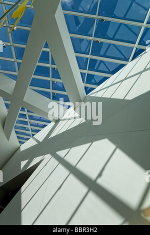 Vue de l'intérieur du centre commercial Westside (Mall), Berne Suisse. Charles Lupica. Banque D'Images