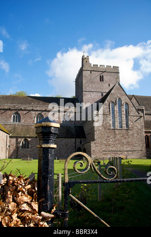 Diocèse de la cathédrale de Brecon Brecon et Swanage Banque D'Images