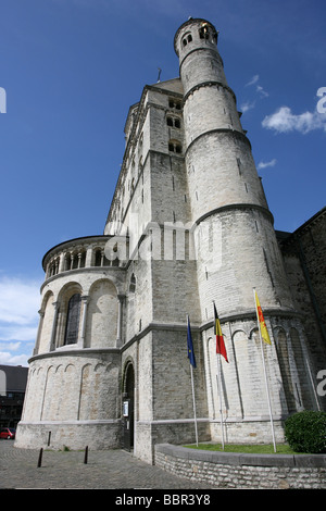 Collégiale St Gertrude, Nivelles, Belgique Banque D'Images