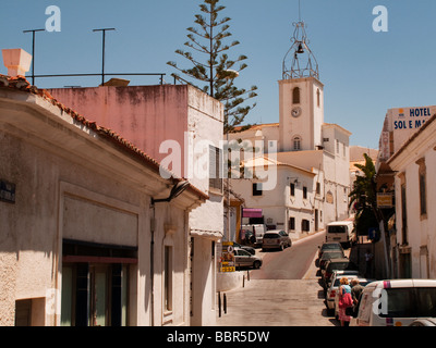 Torre do Relógio Clock Tower,Albufeira Algarve,Portugal, Banque D'Images