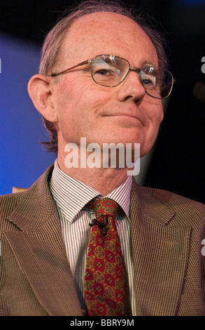 Chris Mullin MP photographié à Hay Festival 2009 Banque D'Images