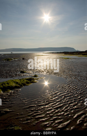 Trebetherick Daymer Bay près de Cornouailles du nord de l'Angleterre Banque D'Images