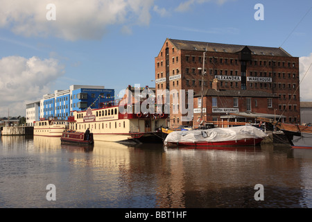 Gloucester Quays, Gloucestershire, Angleterre, Royaume-Uni Banque D'Images