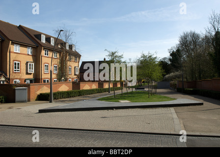 La gestion du trafic spatial commun, Ipswich, Suffolk, UK. Banque D'Images