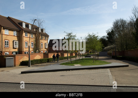 La gestion du trafic spatial commun, Ipswich, Suffolk, UK. Banque D'Images