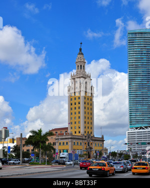 Freedom Tower memorial building dans le centre-ville de Miami, Floride, USA Banque D'Images