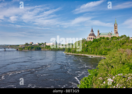 La colline du Parlement, Ottawa, Ontario, Canada Banque D'Images