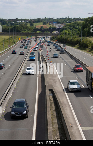 L'élargissement de l'autoroute M25 M40 16-23 jonctions scheme à A1 (M) Les autoroutes contrat d'angleterre uk go Banque D'Images