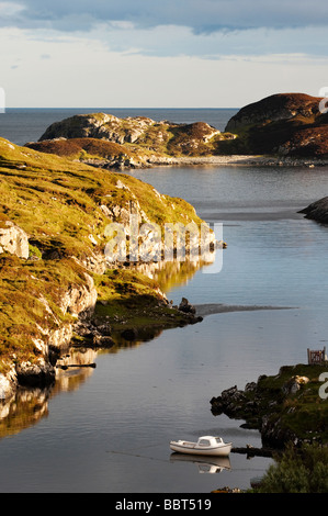 Bayhead, Côte Est, Isle of Harris, Hébrides extérieures, en Écosse Banque D'Images