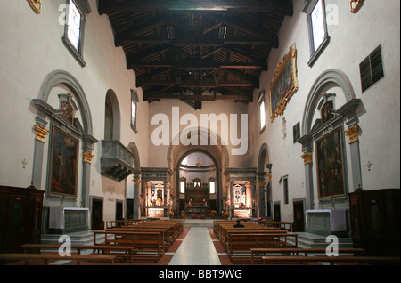 L'église de S. Maria, Impruneta, Toscane, Italie Banque D'Images